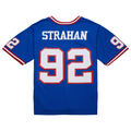 Parkc NY.Giants #92 Michael Strahan Mitchell & Ness Royal 1993 Legacy Replica Jersey