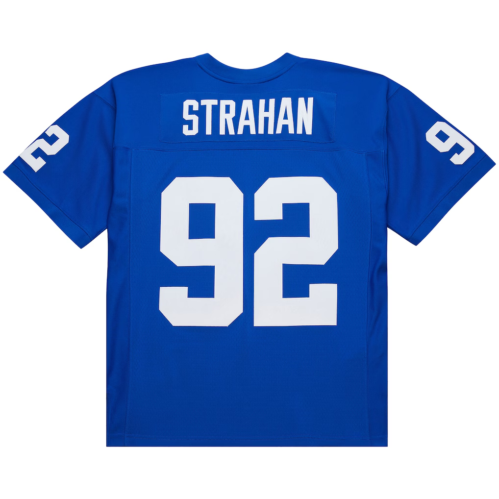 Parkc NY.Giants #92 Michael Strahan Mitchell & Ness Royal 1994 Legacy Replica Jersey