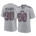 Parkc NY.Giants #98 DJ Reader Player Gray Atmosphere Fashion Limited Game Stitched Jerseys