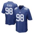 Parkc NY.Giants #98 DJ Reader Player Royal Home Game Stitched Jerseys
