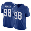 Parkc NY.Giants #98 DJ Reader Player Royal Limited Vapor F.U.S.E. Home Game Stitched Jerseys