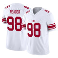 Parkc NY.Giants #98 DJ Reader Player White Limited Vapor F.U.S.E. Home Game Stitched Jerseys