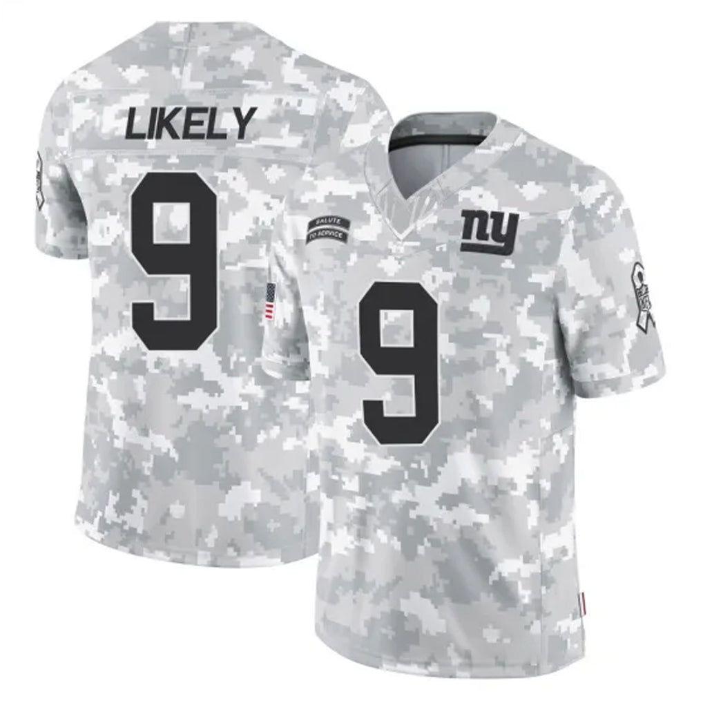 Parkc NY.Giants #9 Lsaiah Likely Player Arctic Camo Salute To Service Limited Game Stitched Jerseys