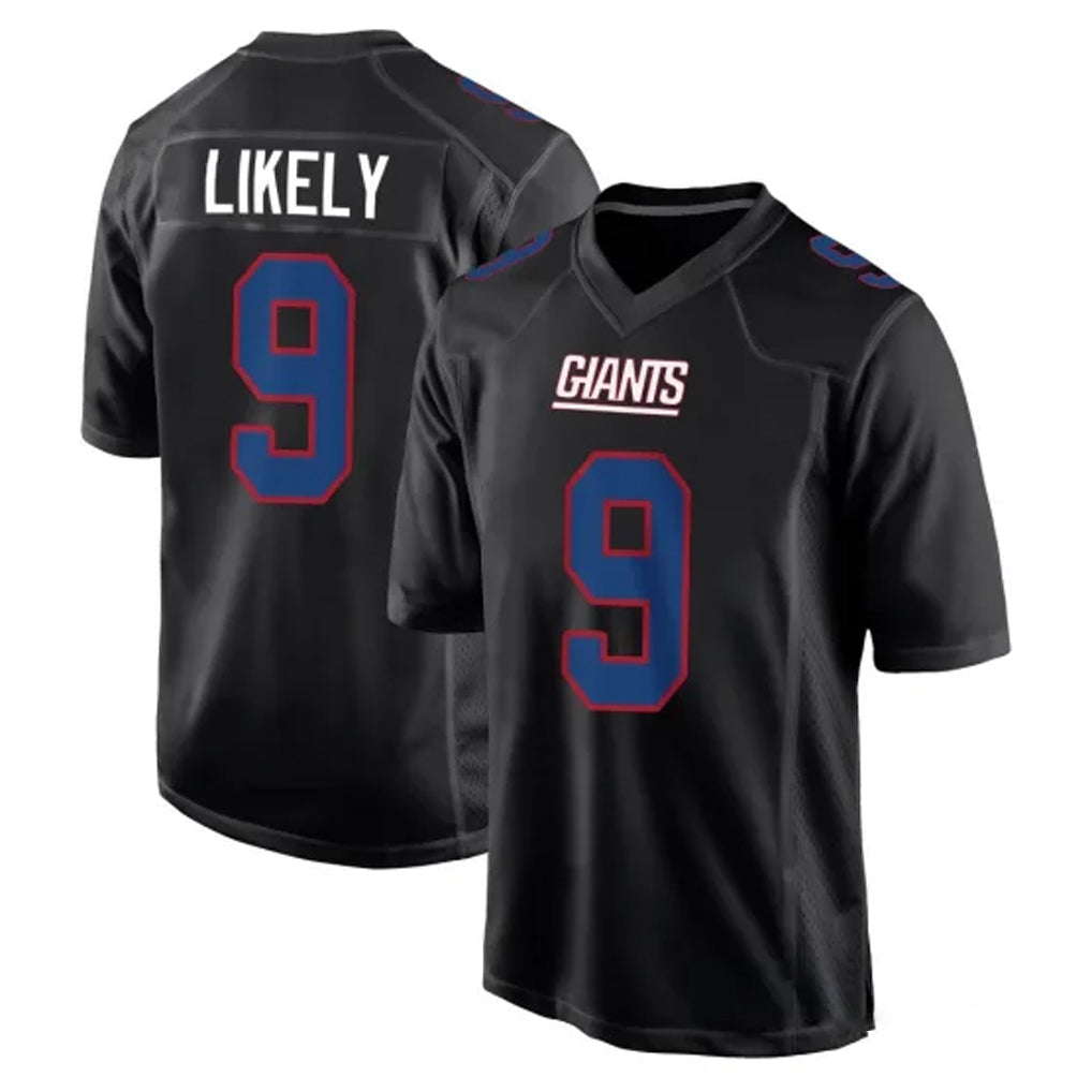 Parkc NY.Giants #9 Lsaiah Likely Player Carbon Fashion Limited Home Game Stitched Jerseys