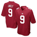 Parkc NY.Giants #9 Lsaiah Likely Player Red Home Game Stitched Jerseys