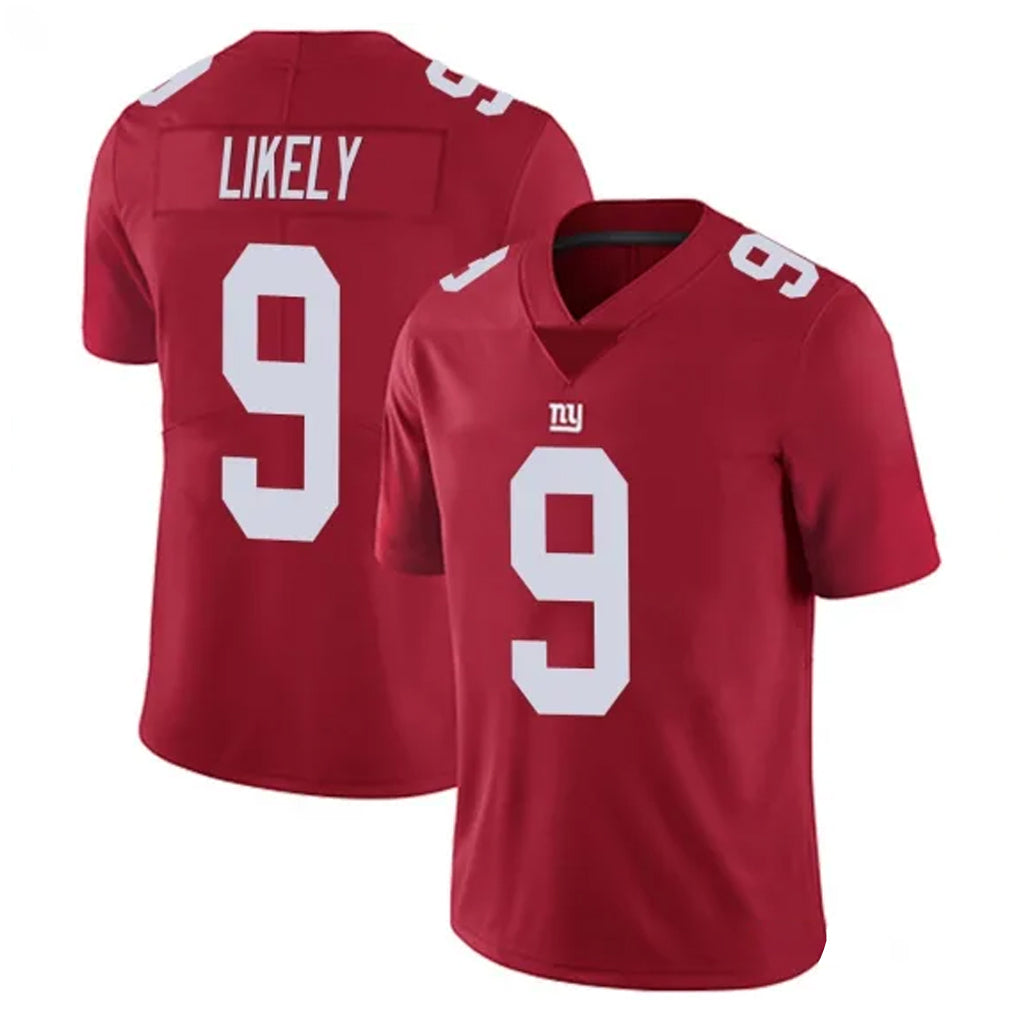 Parkc NY.Giants #9 Lsaiah Likely Player Red Limited Vapor Untouchable Home Game Stitched Jerseys