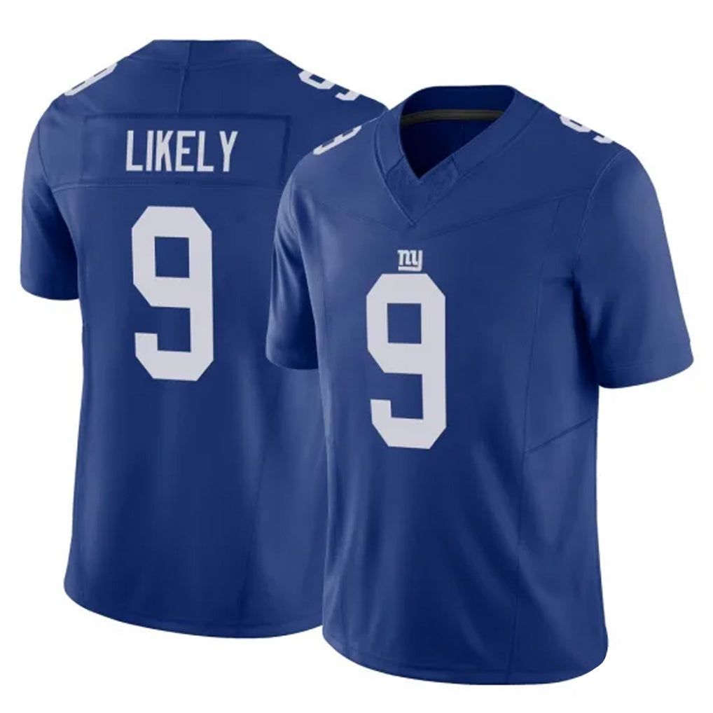 Parkc NY.Giants #9 Lsaiah Likely Player Royal Limited Vapor F.U.S.E. Home Game Stitched Jerseys