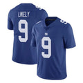 Parkc NY.Giants #9 Lsaiah Likely Player Royal Limited Vapor Untouchable Home Game Stitched Jerseys