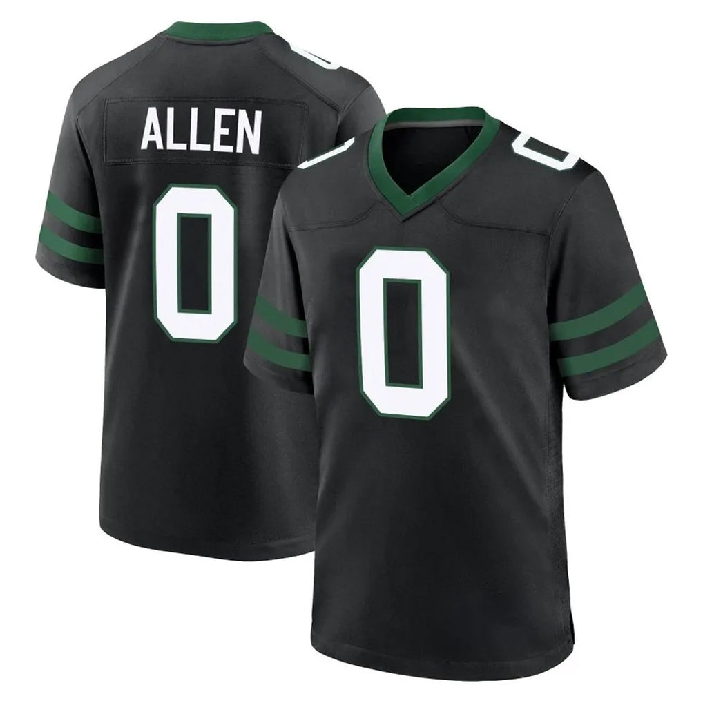 Parkc NY.Jets #0 Braelon Allen Player Black Legacy Home Game Stitched Jerseys