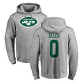 Parkc NY.Jets #0 Braelon Allen Player Gray LOGO Pullover Hoodies Limited Game Stitched Jerseys