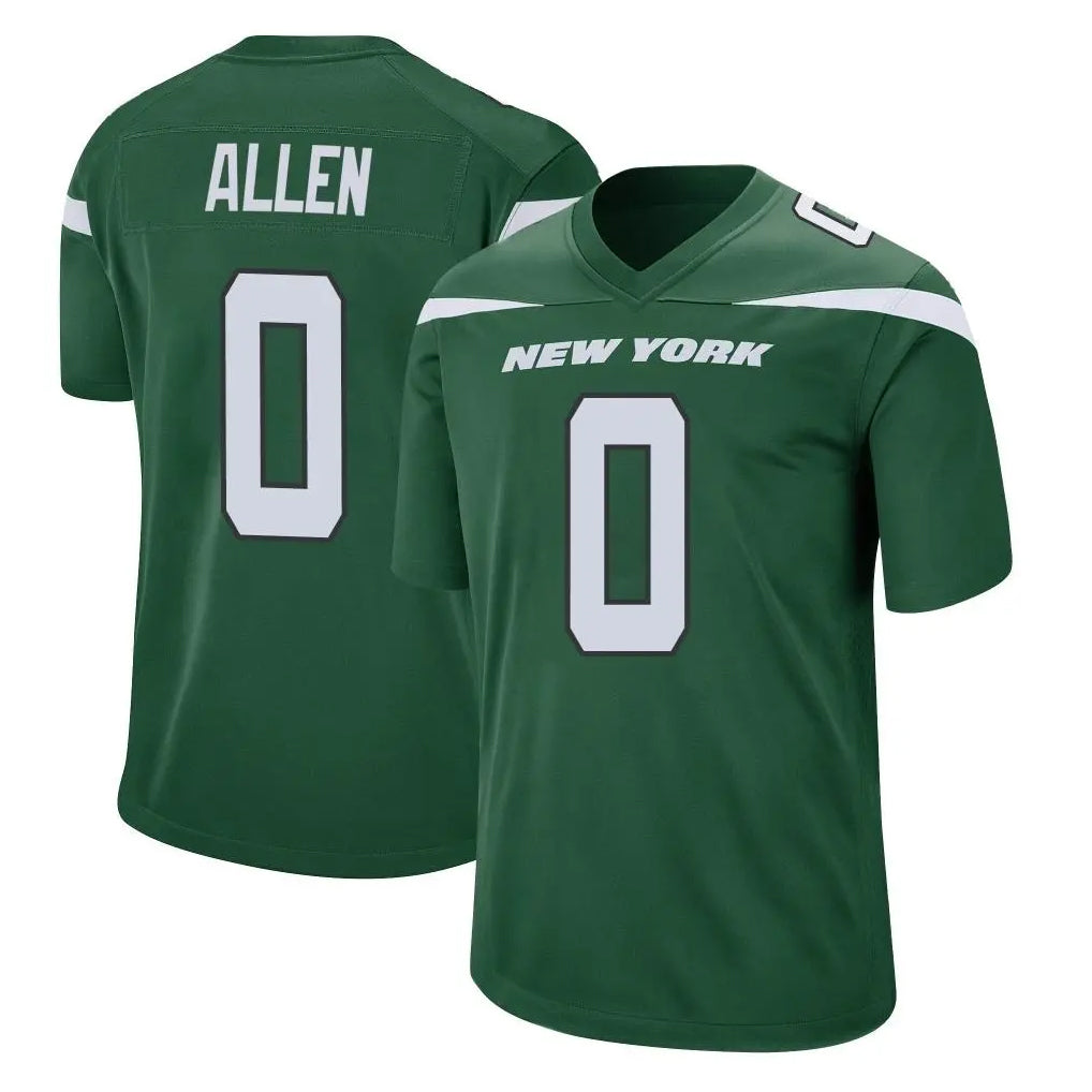 Parkc NY.Jets #0 Braelon Allen Player Green Home Game Stitched Jerseys