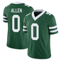 Parkc NY.Jets #0 Braelon Allen Player Green Legacy Limited Vapor F.U.S.E. Home Game Stitched Jerseys