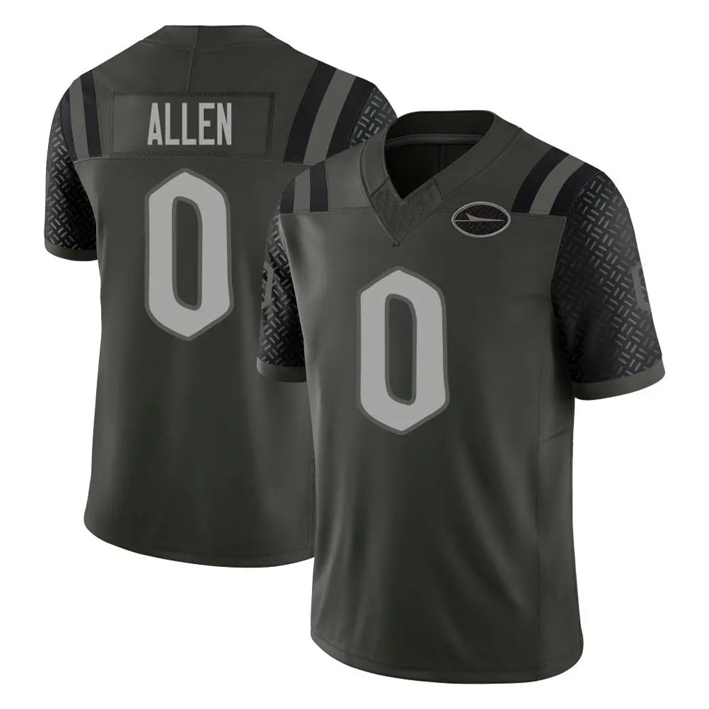 Parkc NY.Jets #0 Braelon Allen Player Green Limited 2025 Rivalries Collection Home Game Stitched Jerseys