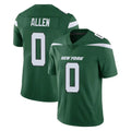 Parkc NY.Jets #0 Braelon Allen Player Green Limited Vapor Home Game Stitched Jerseys