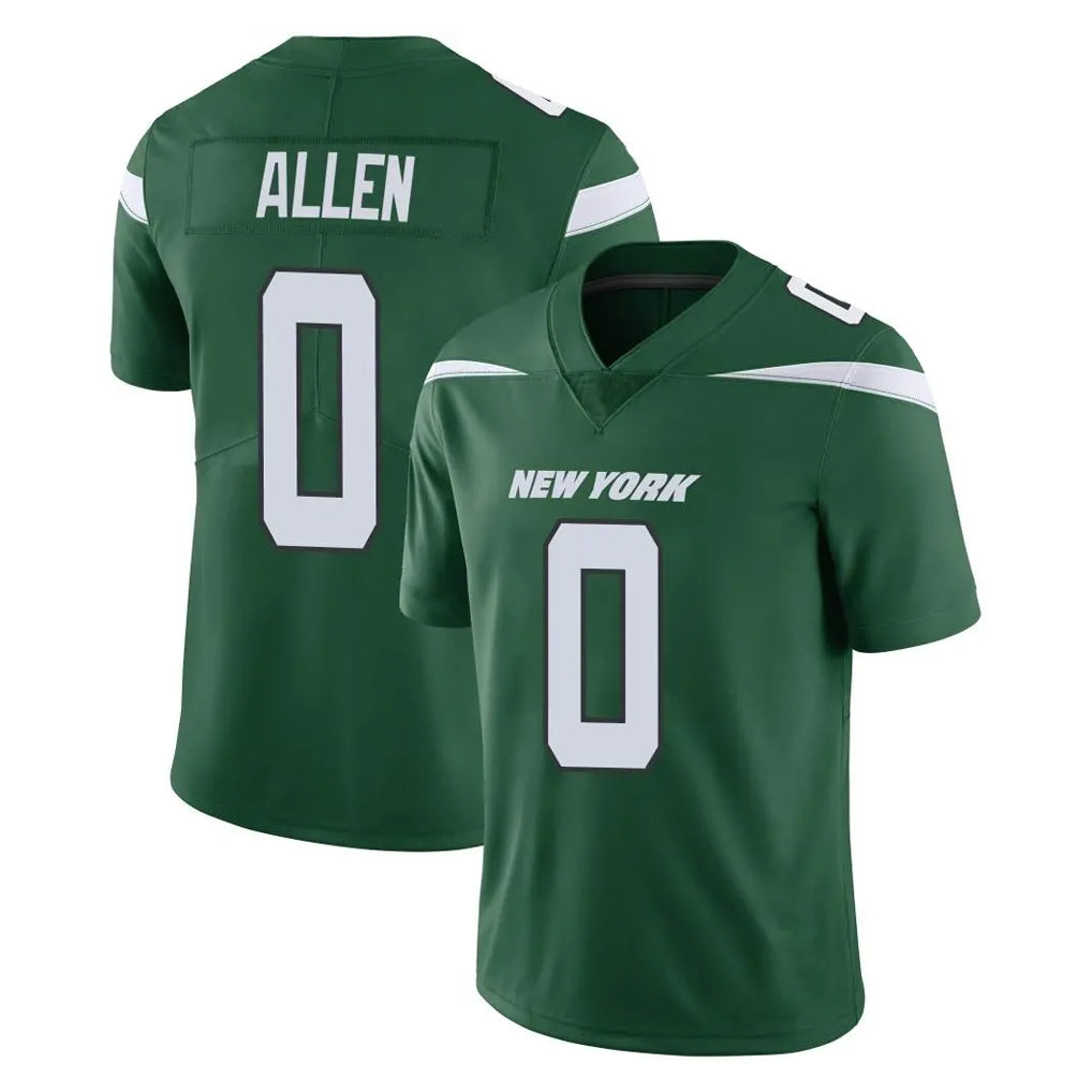 Parkc NY.Jets #0 Braelon Allen Player Green Limited Vapor Home Game Stitched Jerseys