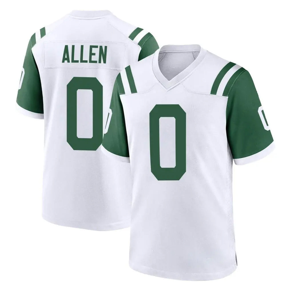 Parkc NY.Jets #0 Braelon Allen Player White Classic Home Game Stitched Jerseys
