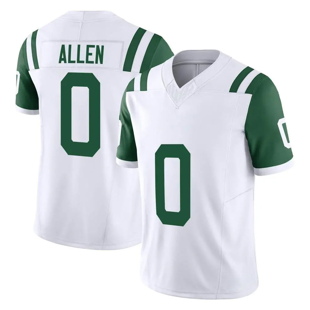 Parkc NY.Jets #0 Braelon Allen Player White Limited Classic Vapor F.U.S.E. Home Game Stitched Jerseys