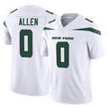 Parkc NY.Jets #0 Braelon Allen Player White Limited Vapor F.U.S.E. Home Game Stitched Jerseys