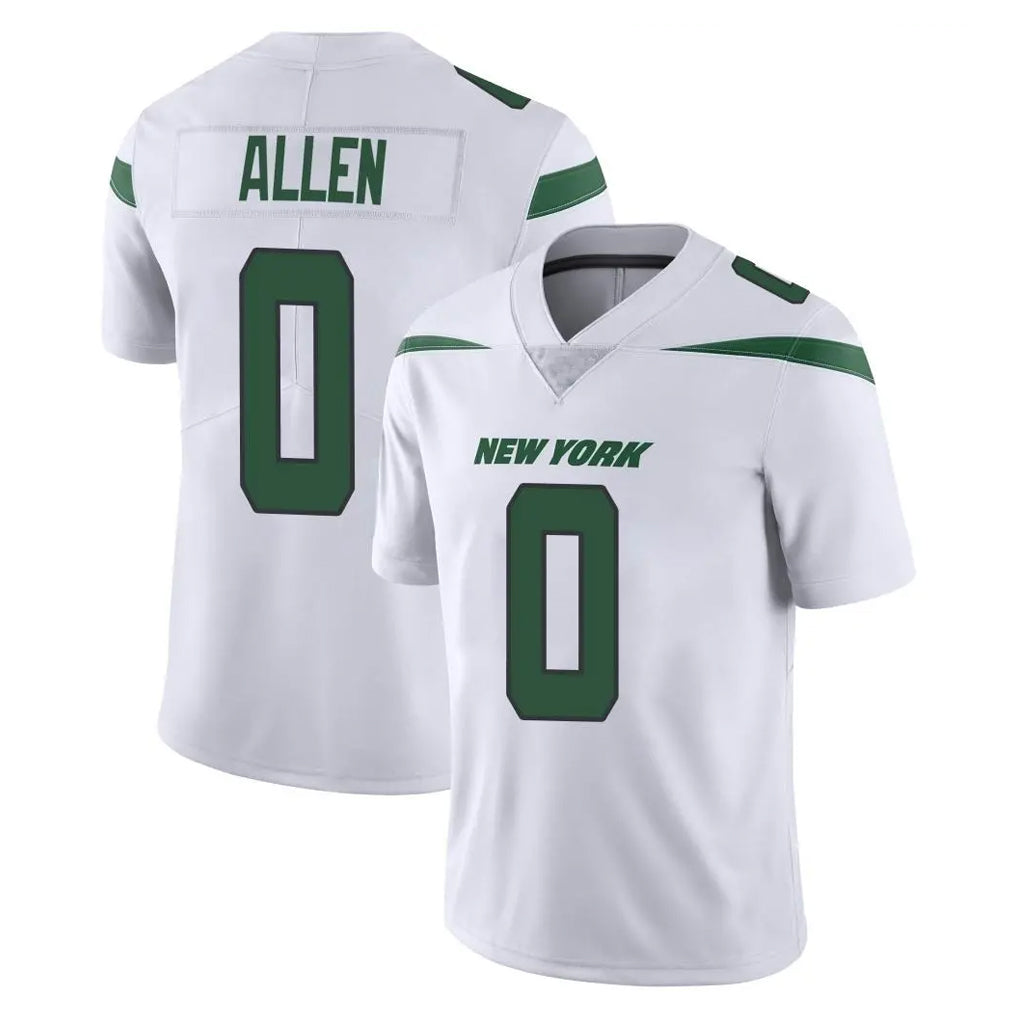 Parkc NY.Jets #0 Braelon Allen Player White Spotlight Limited Vapor Home Game Stitched Jerseys