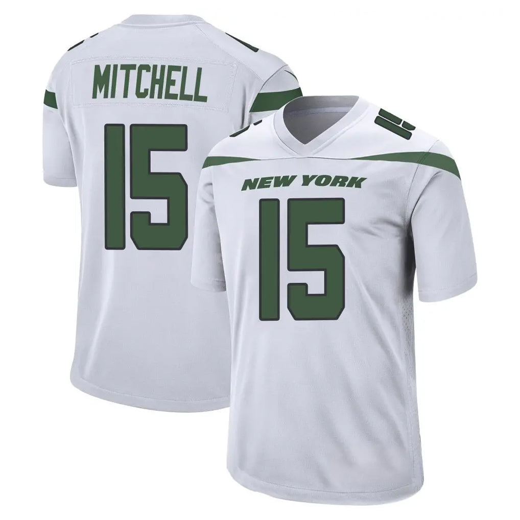 Parkc NY.Jets #15 Adonai Mitchell Player White Spotlight Home Game Stitched Jerseys