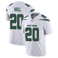 Parkc NY.Jets #20 Breece Hall Player White Spotlight Limited Vapor Home Game Stitched Jerseys
