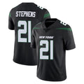 Parkc NY.Jets #21 Brandon Stephens Player Stealth Black Limited Vapor Home Game Stitched Jerseys