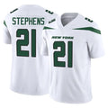Parkc NY.Jets #21 Brandon Stephens Player White Limited Vapor F.U.S.E. Home Game Stitched Jerseys