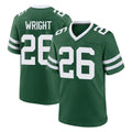 Parkc NY.Jets #26 Nahshon Wright Player Green Legacy Home Game Stitched Jerseys