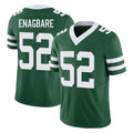 Parkc NY.Jets #52 Kingsley Enagbare Player Green Legacy Limited Vapor F.U.S.E. Home Game Stitched Jerseys