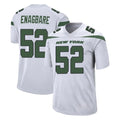 Parkc NY.Jets #52 Kingsley Enagbare Player White Spotlight Home Game Stitched Jerseys
