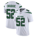 Parkc NY.Jets #52 Kingsley Enagbare Player White Spotlight Limited Vapor Home Game Stitched Jerseys
