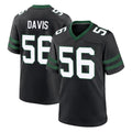 Parkc NY.Jets #56 Demario Davis Player Black Legacy Home Game Stitched Jerseys