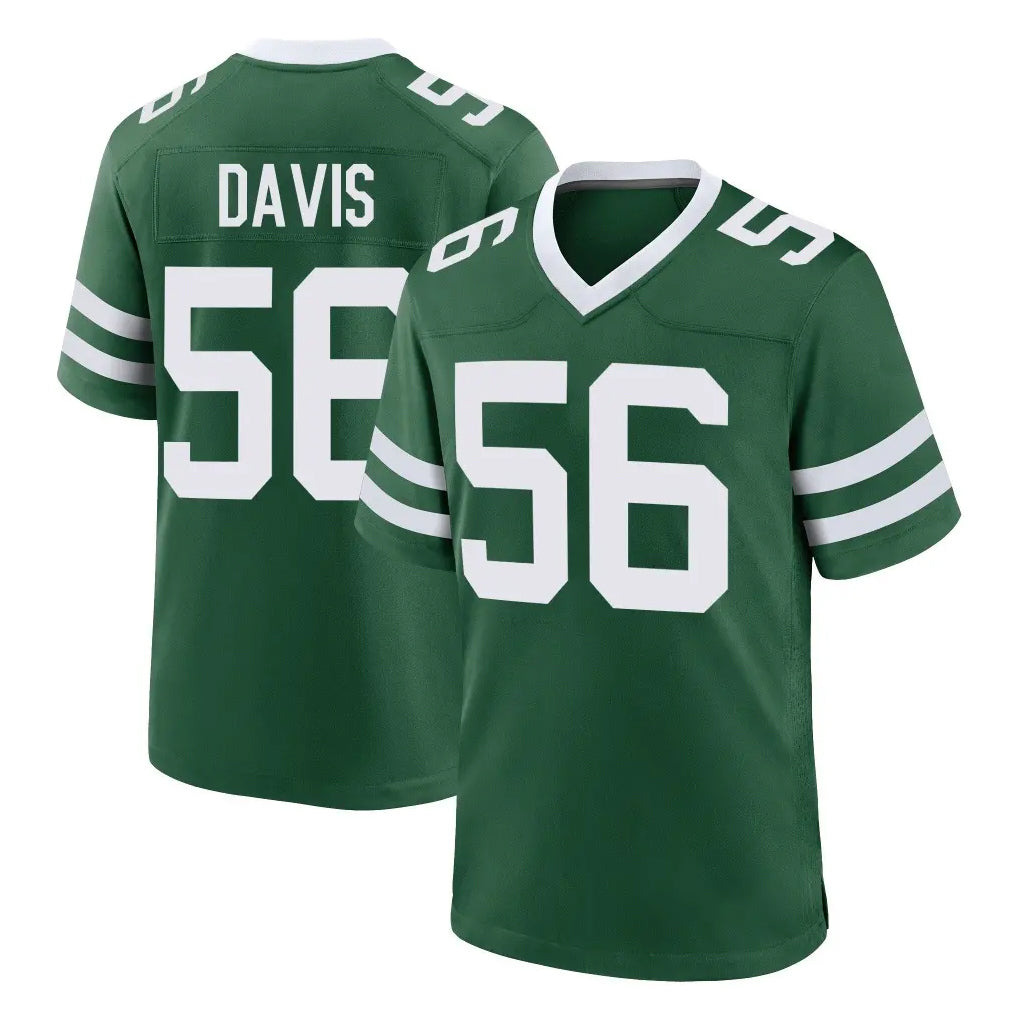 Parkc NY.Jets #56 Demario Davis Player Green Legacy Home Game Stitched Jerseys