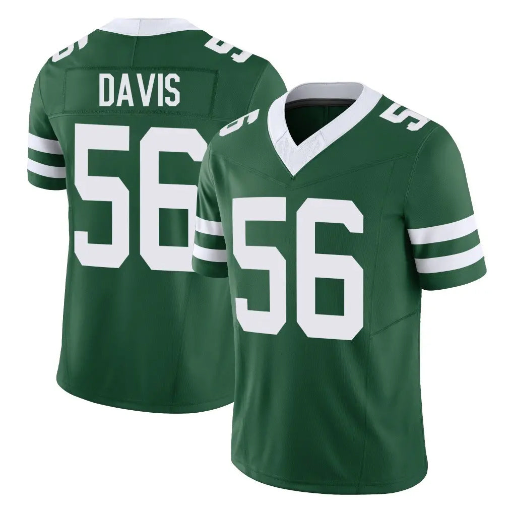 Parkc NY.Jets #56 Demario Davis Player Green Legacy Limited Vapor F.U.S.E. Home Game Stitched Jerseys