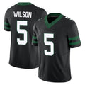 Parkc NY.Jets #5 Garrett Wilson Player Black Limited Legacy Vapor F.U.S.E. Home Game Stitched Jerseys