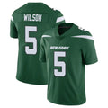 Parkc NY.Jets #5 Garrett Wilson Player Green Limited Vapor Home Game Stitched Jerseys