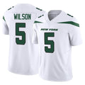 Parkc NY.Jets #5 Garrett Wilson Player White Limited Vapor F.U.S.E. Home Game Stitched Jerseys