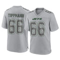 Parkc NY.Jets #66 Joe Tippmann Player Gray Limited Atmosphere Fashion Home Game Stitched Jerseys