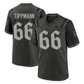 Parkc NY.Jets #66 Joe Tippmann Player Green 2025 Rivalries Collection Home Game Stitched Jerseys