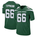 Parkc NY.Jets #66 Joe Tippmann Player Green Home Game Stitched Jerseys