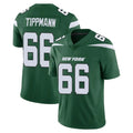 Parkc NY.Jets #66 Joe Tippmann Player Green Limited Vapor Home Game Stitched Jerseys
