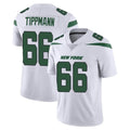 Parkc NY.Jets #66 Joe Tippmann Player White Spotlight Limited Vapor Home Game Stitched Jerseys