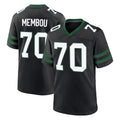 Parkc NY.Jets #70 Armand Membou Player Black Legacy Home Game Stitched Jerseys