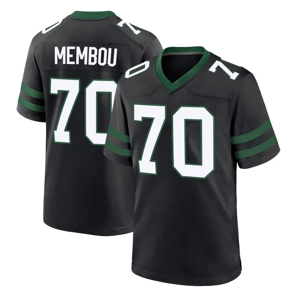Parkc NY.Jets #70 Armand Membou Player Black Legacy Home Game Stitched Jerseys