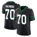 Parkc NY.Jets #70 Armand Membou Player Black Limited Legacy Vapor F.U.S.E. Home Game Stitched Jerseys