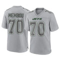Parkc NY.Jets #70 Armand Membou Player Gray Limited Atmosphere Fashion Home Game Stitched Jerseys