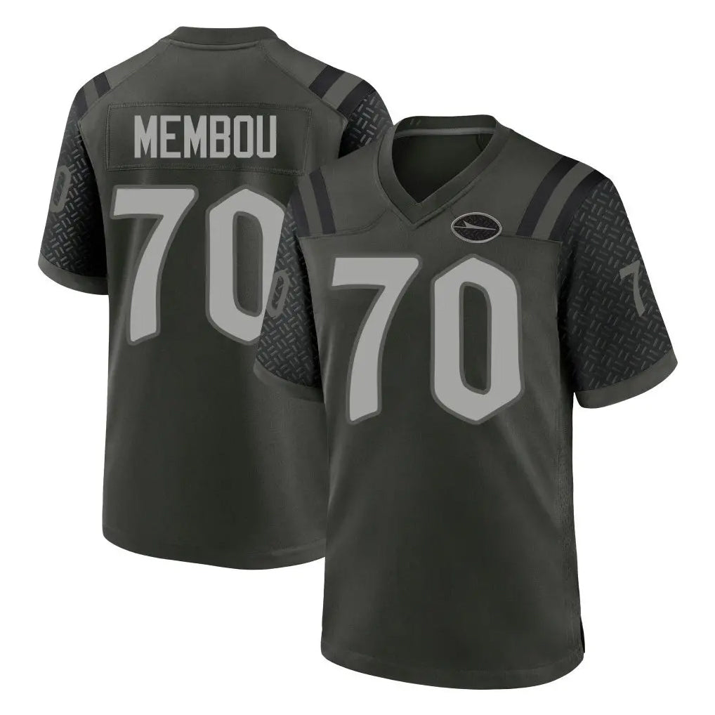 Parkc NY.Jets #70 Armand Membou Player Green 2025 Rivalries Collection Home Game Stitched Jerseys