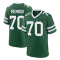 Parkc NY.Jets #70 Armand Membou Player Green Legacy Home Game Stitched Jerseys