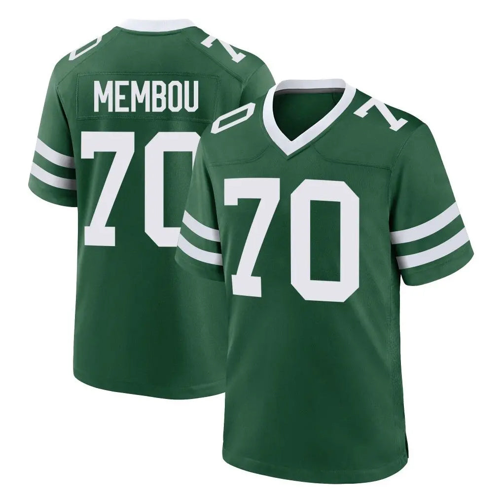 Parkc NY.Jets #70 Armand Membou Player Green Legacy Home Game Stitched Jerseys