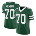 Parkc NY.Jets #70 Armand Membou Player Green Legacy Limited Vapor F.U.S.E. Home Game Stitched Jerseys